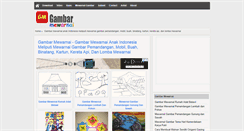 Desktop Screenshot of gambarmewarnai.com